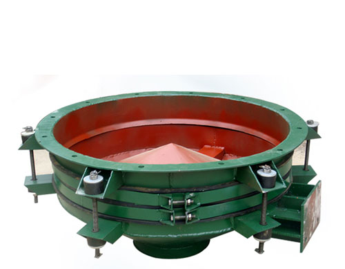 電磁振動(dòng)器為動(dòng)力，給料精度高